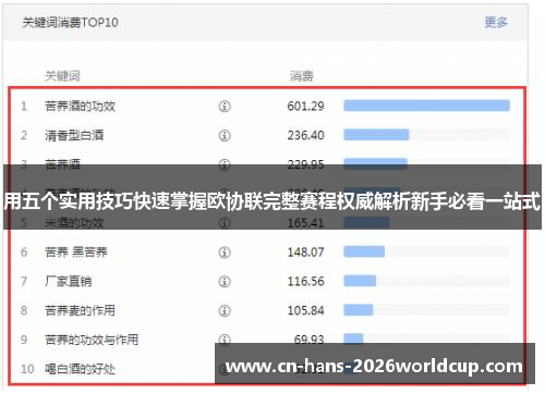 用五个实用技巧快速掌握欧协联完整赛程权威解析新手必看一站式 用五个实用技巧快速掌握欧协联完整赛程权威解析新手必看一站式